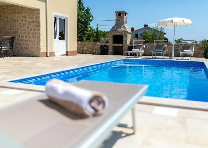 In Krk With Swimming Pool Villa Krk Town