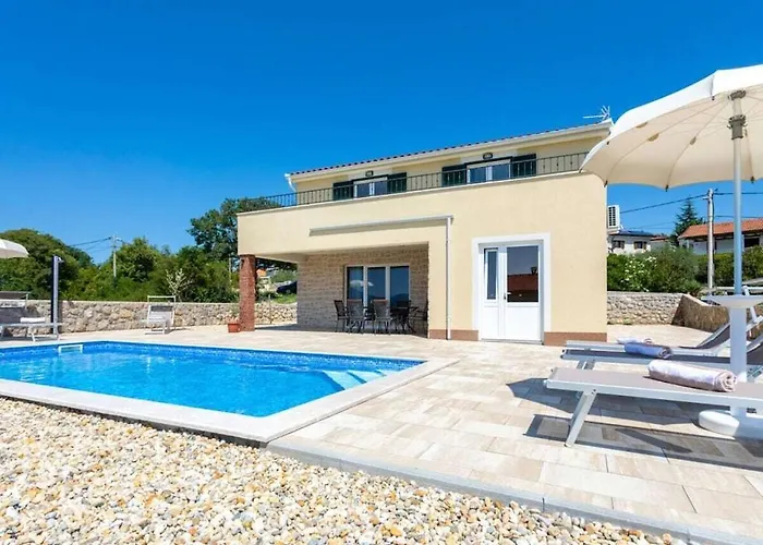 In Krk With Swimming Pool Villa Krk Town
